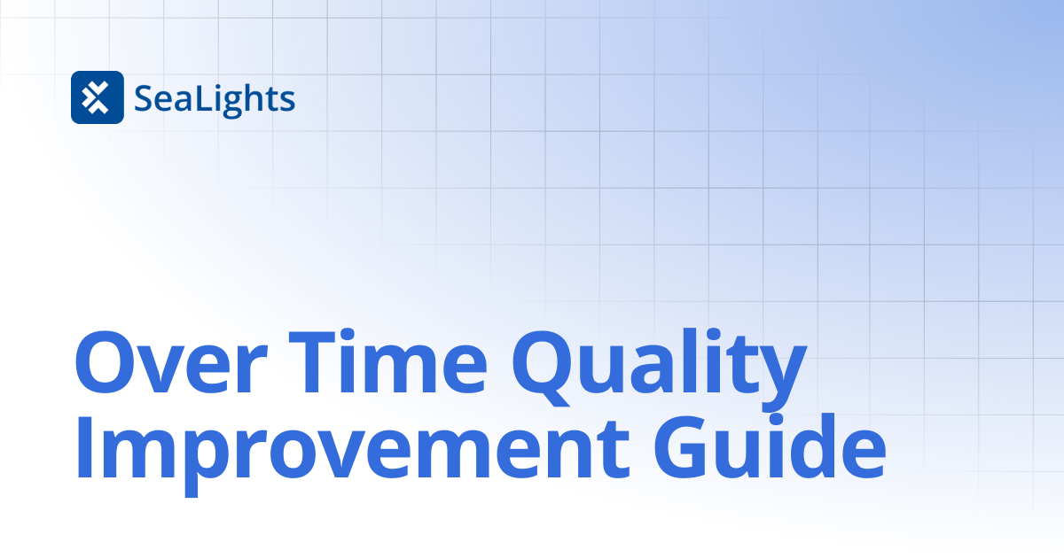 Over Time Quality Improvement Guide | Guides | Knowledge Base