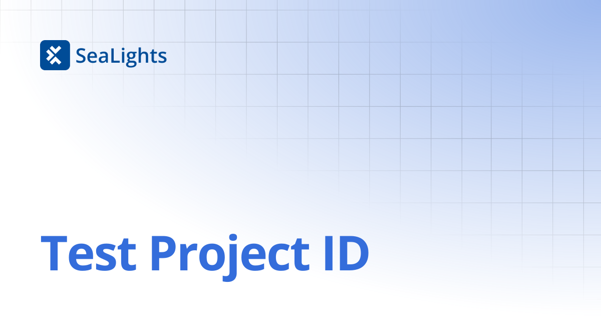 Test Project ID | Guides | Knowledge Base