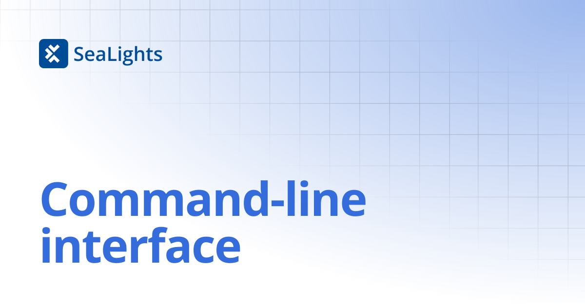 Command-line interface | Setup & Configuration | Knowledge Base