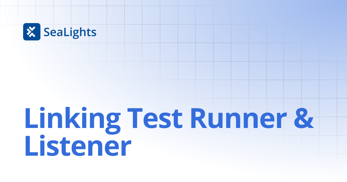 Linking Test Runner & Listener | Setup & Configuration | Knowledge Base