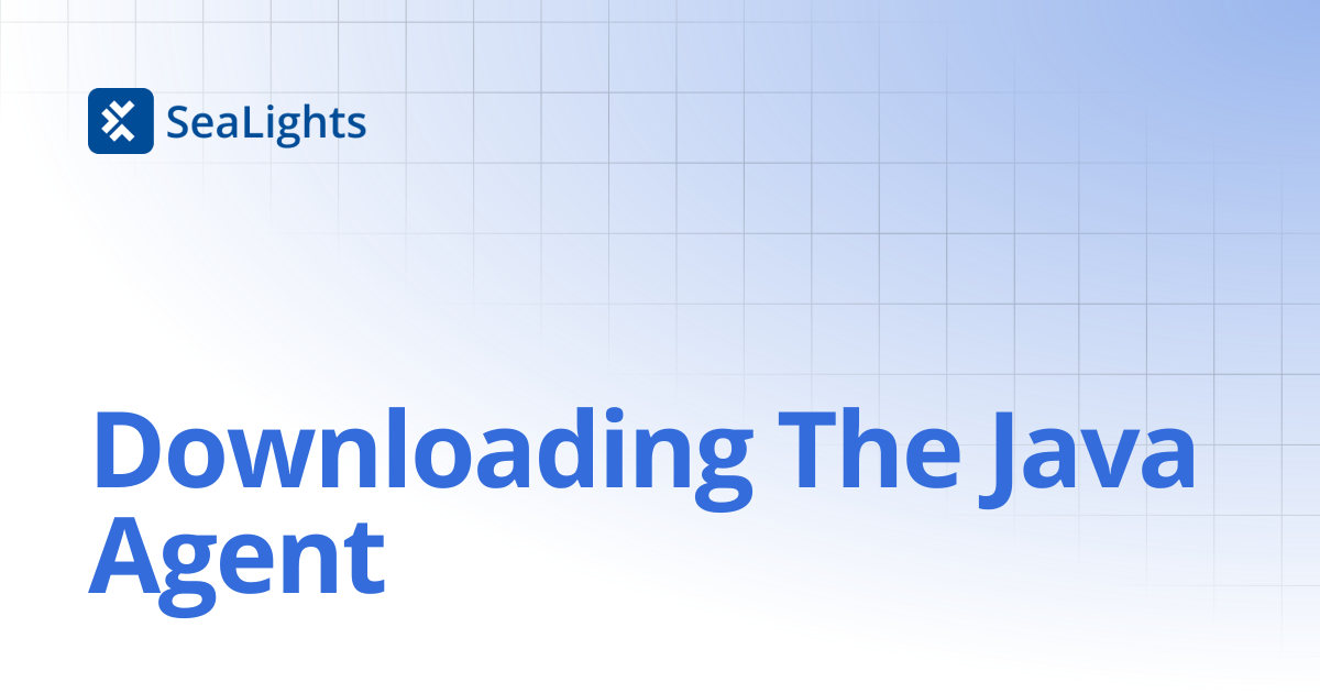 Downloading The Java Agent | Setup & Configuration | Knowledge Base