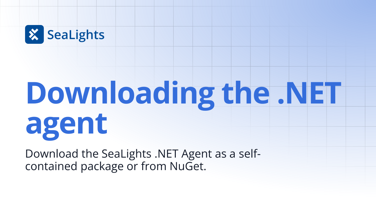 Downloading the .NET Core agent | Setup & Configuration | Knowledge Base