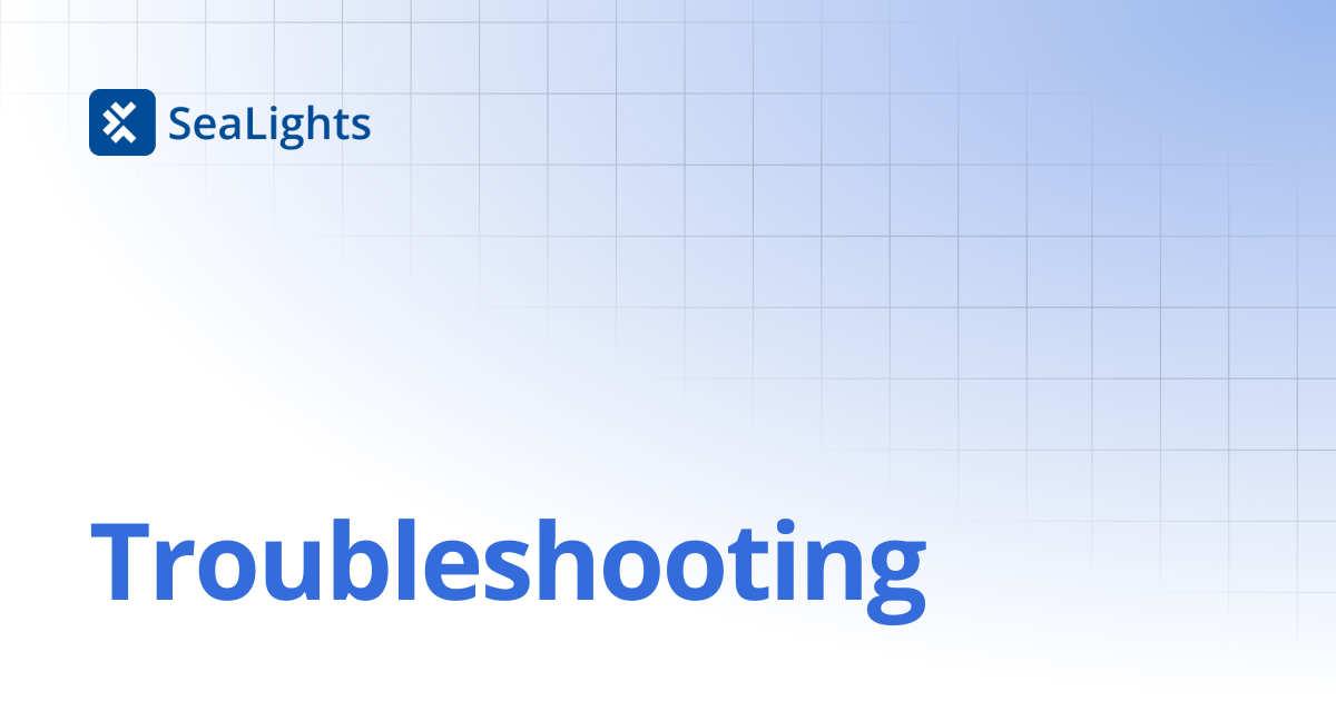 Troubleshooting | Setup & Configuration | Knowledge Base
