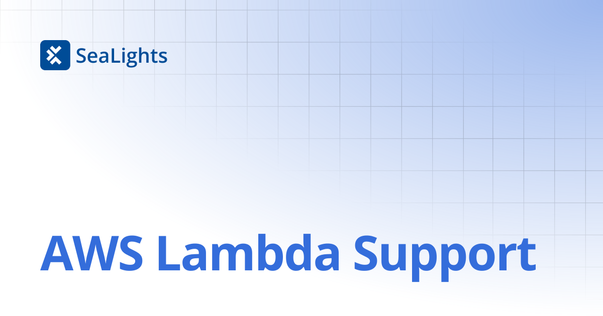 AWS Lambda Support | Setup & Configuration | Knowledge Base